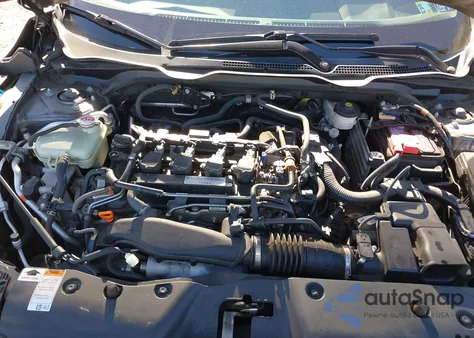 2020 Honda Civic Ex from USA, damaged, VIN 19XFC1F38LE214545